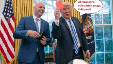 ¿Es la revocación de la tarjeta roja de Balogun un “regalo” de Infantino a Trump? ¿Es la revocación de la tarjeta roja de Balogun un “regalo” de Infantino a Trump?